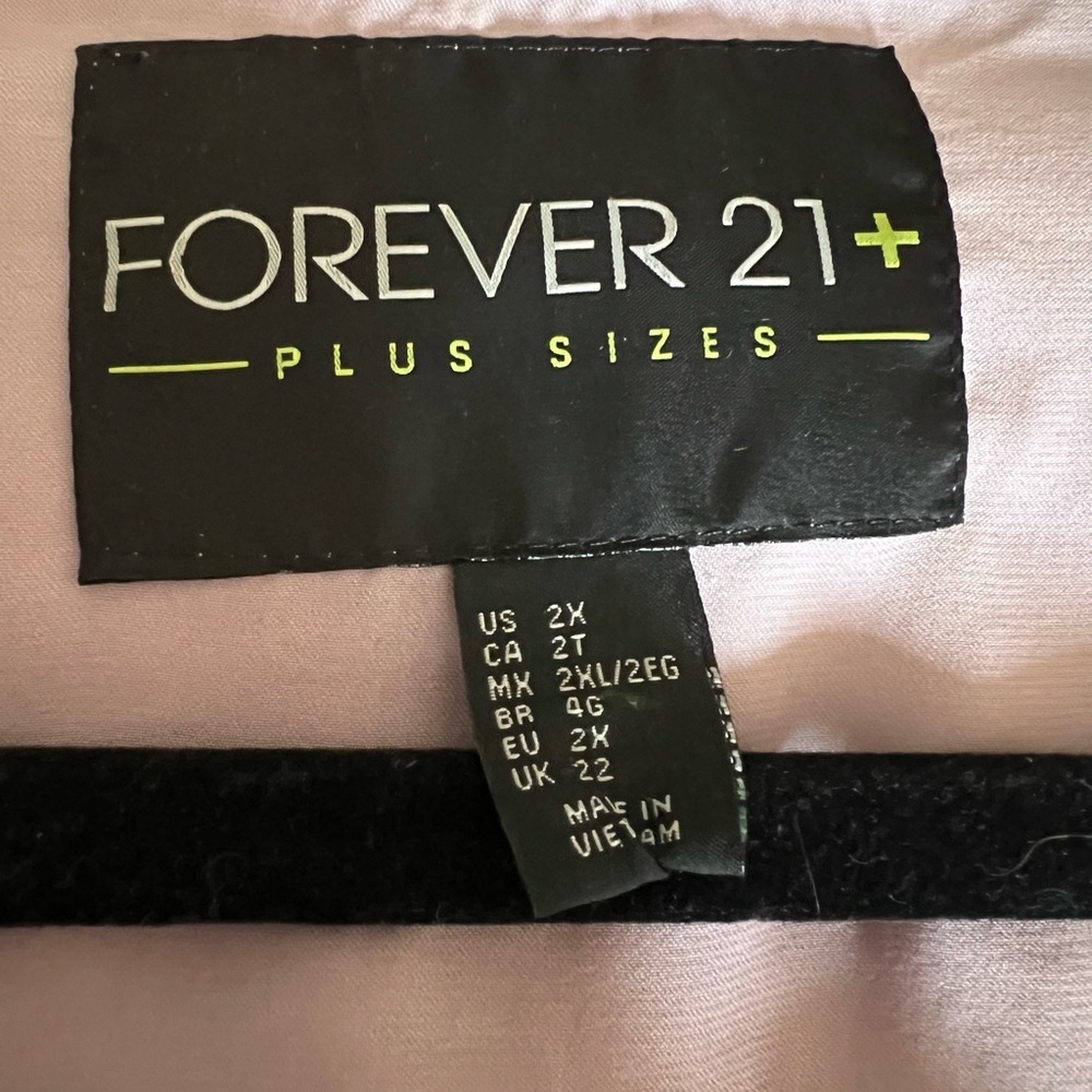 Forever 21 Lavender Hooded Utility Jacket with drawstring Waist - Picture 5 of 5